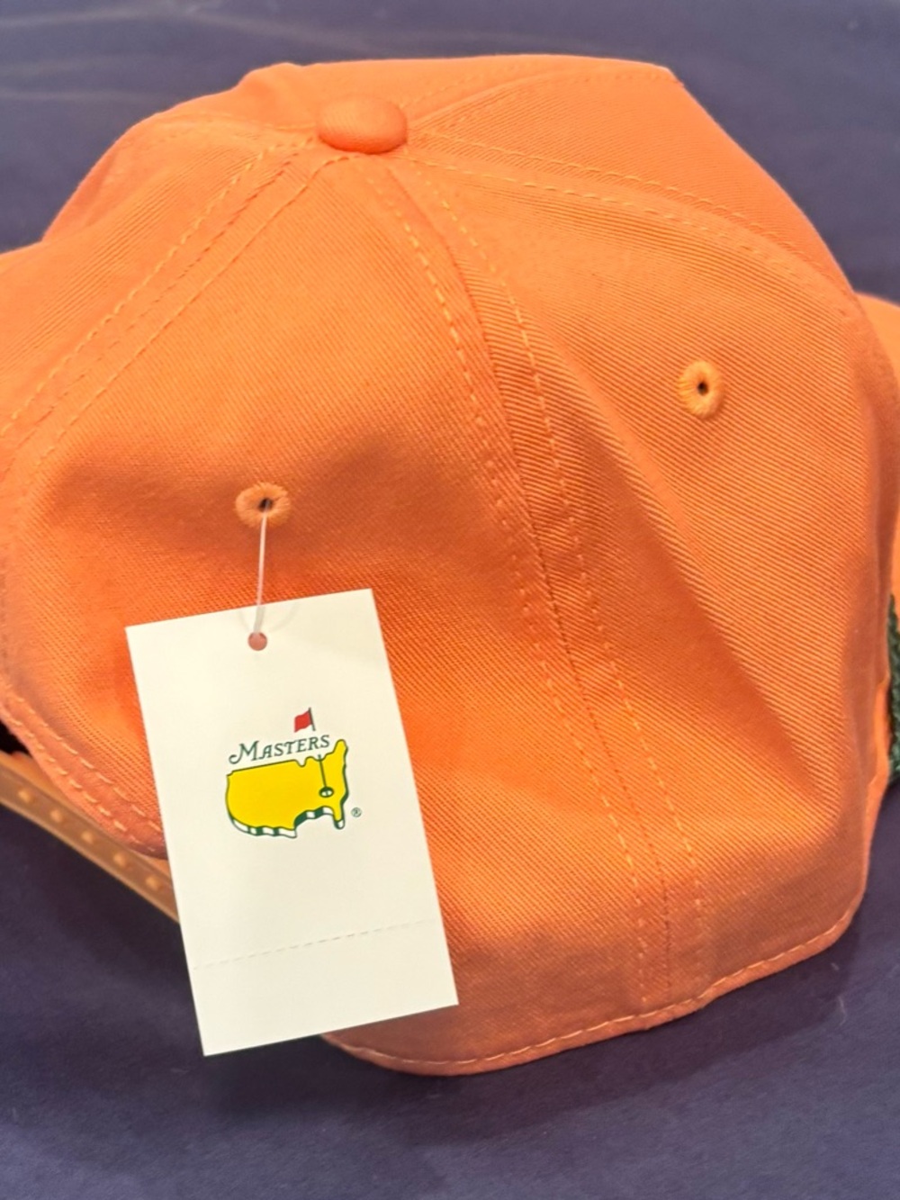 2026 Masters Script “PIMENTO” Hat Augusta National Golf Peach - Picture 3 of 3